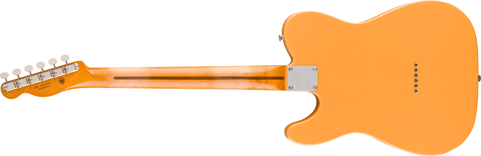 Fender Tele 1951 Vintera Ii Roadworn 75th Ann. Mex 2s Ht Mn - Butterscotch Blonde - Guitare Électrique Forme Tel - Variation 2