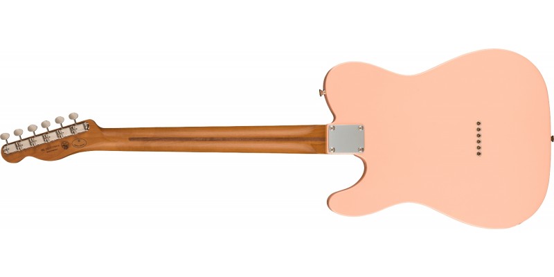 Fender Tele 50s Vintera Modified Fsr Ltd Mex Mn - Shell Pink - Guitare Électrique Forme Tel - Variation 1