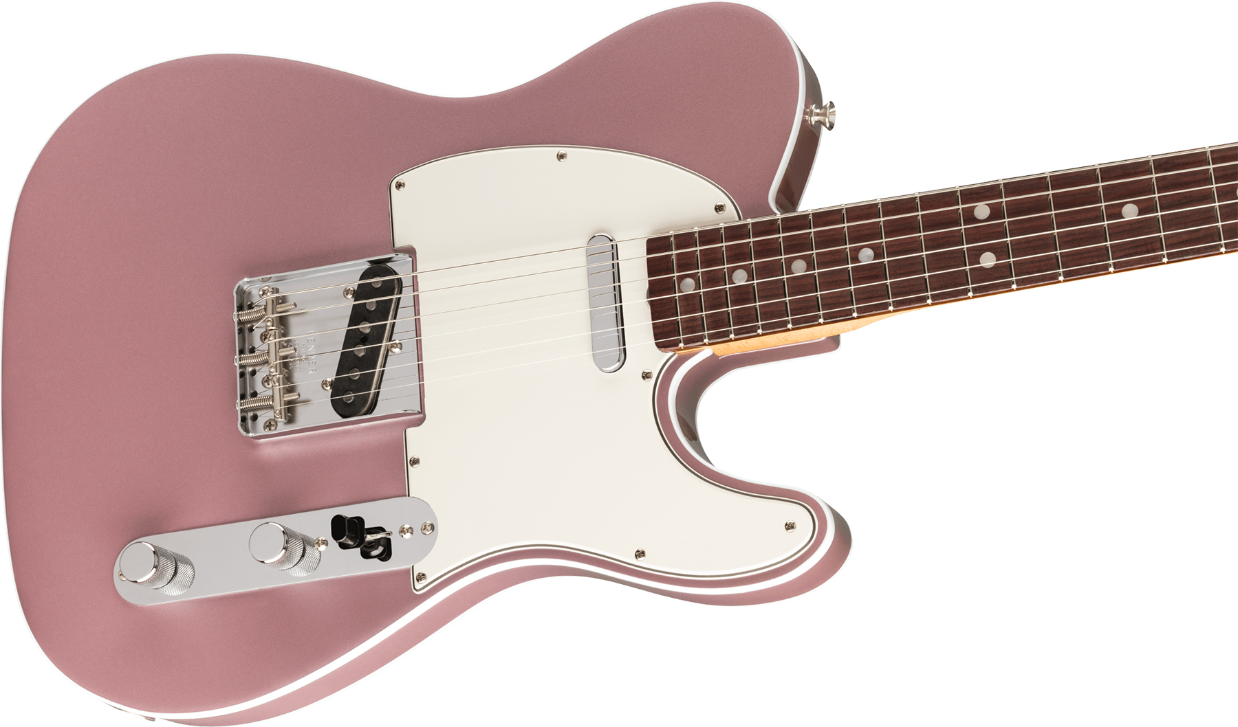 Fender Tele '60s American Original Usa Ss Rw - Burgundy Mist Metallic - Guitare Électrique Forme Tel - Variation 2
