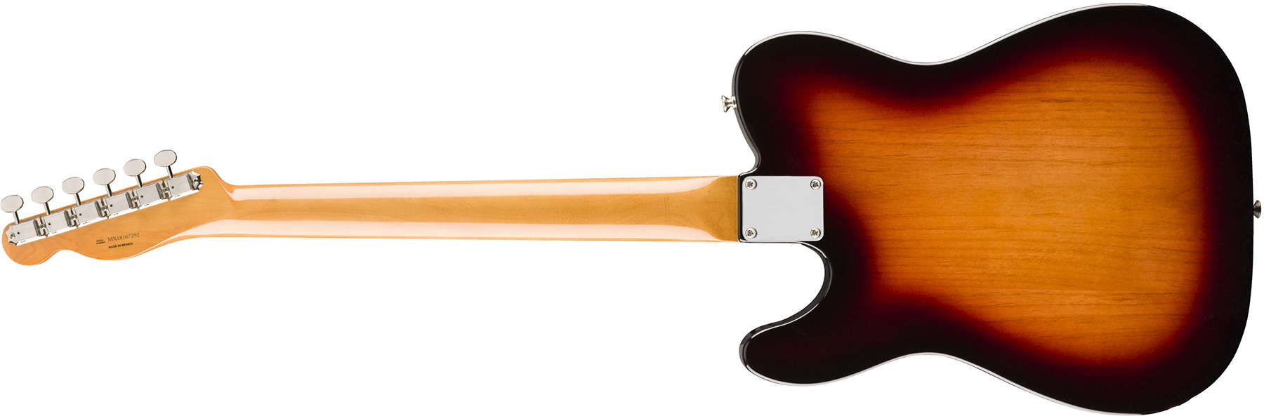Fender Tele 60s Bigsby Vintera Vintage Mex Pf - 3-color Sunburst - Guitare Électrique Forme Tel - Variation 1