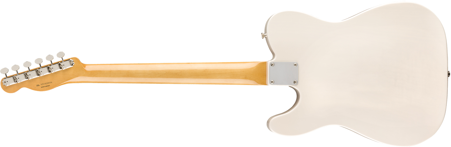 Fender Tele 60s Bigsby Vintera Vintage Mex Pf - White Blonde - Guitare Électrique Forme Tel - Variation 1