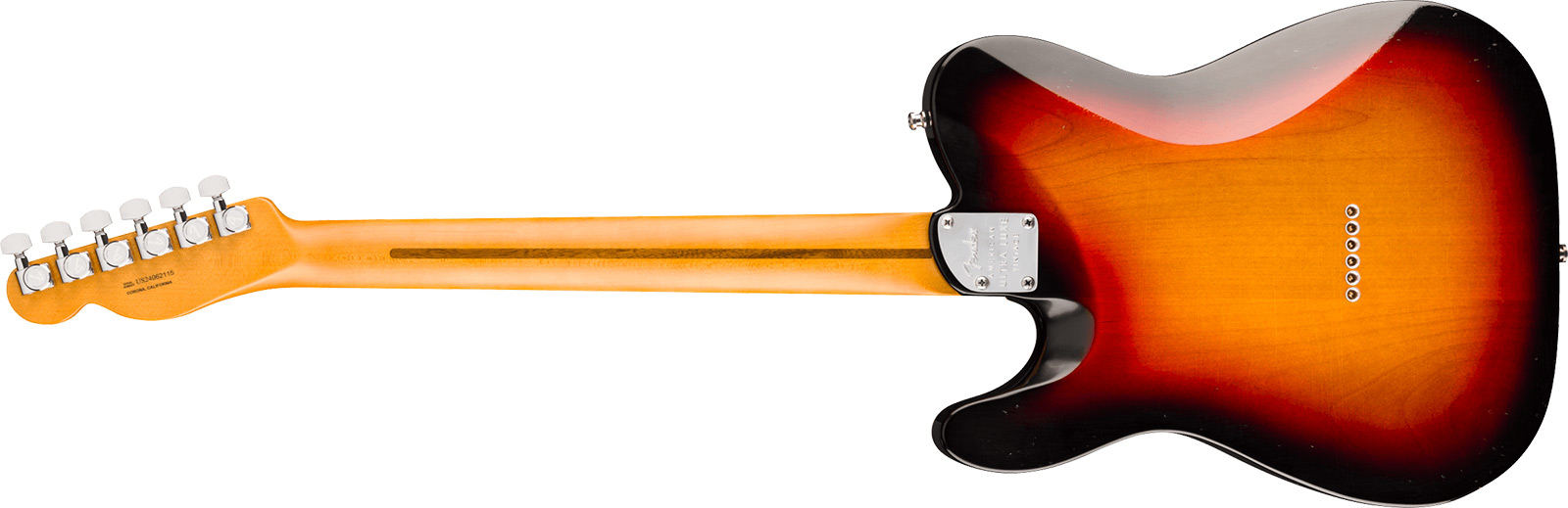 Fender Tele 60s Custom American Ultra Luxe Vintage Usa 2s Ht Rw - 3-color Sunburst - Guitare Électrique Forme Tel - Variation 1