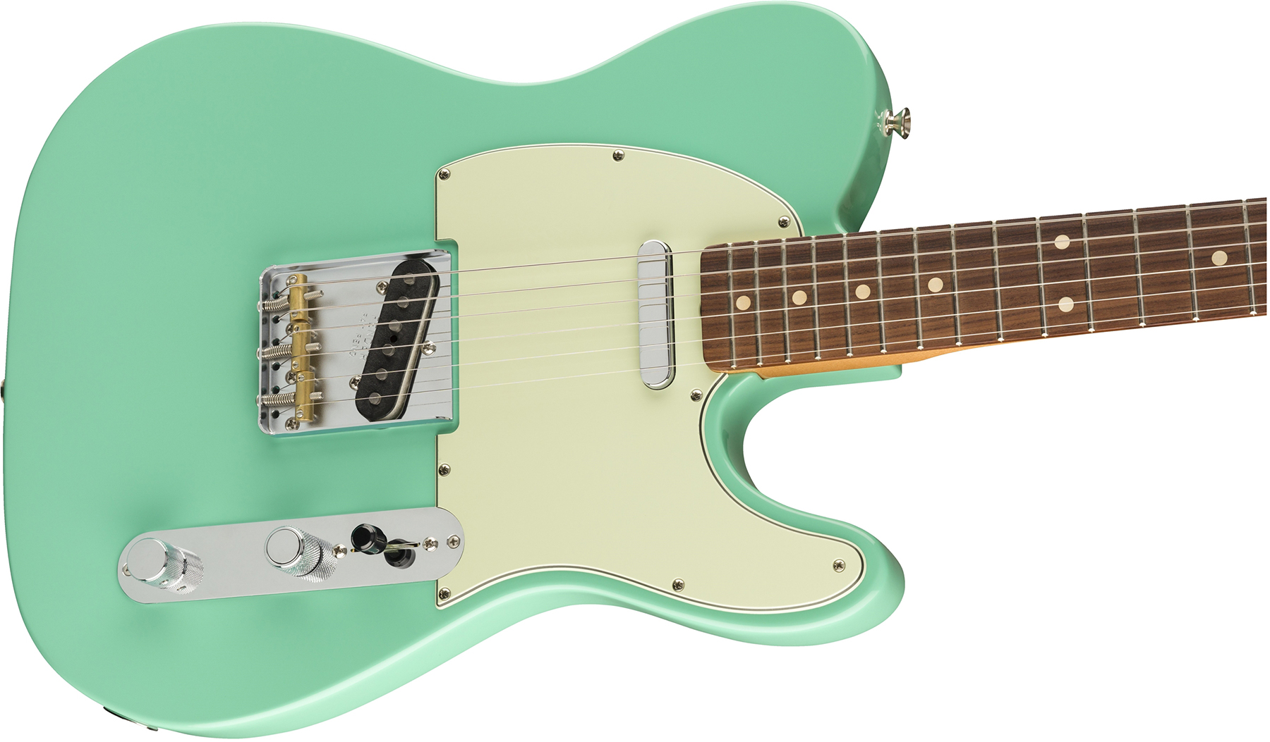 Fender Tele 60s Vintera Modified Mex Pf - Seafoam Green - Guitare Électrique Forme Tel - Variation 2