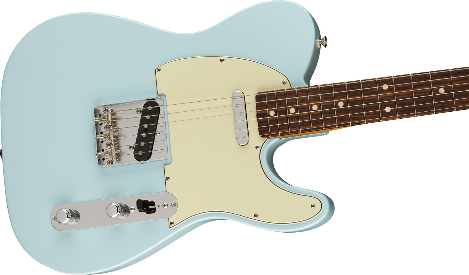Fender Tele 60s Vintera 2 Mex 2s Ht Rw - Sonic Blue - Guitare Électrique Forme Tel - Variation 2