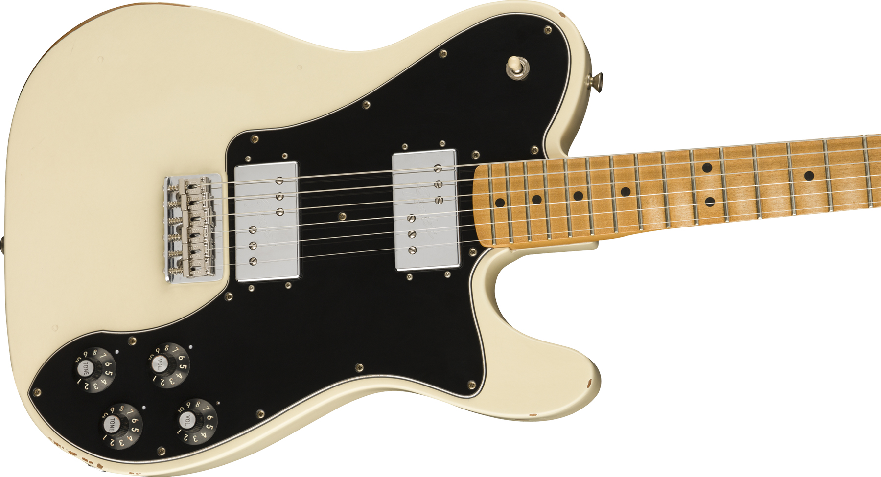 Guitare électrique solid body Fender Road Worn '70s Telecaster Deluxe