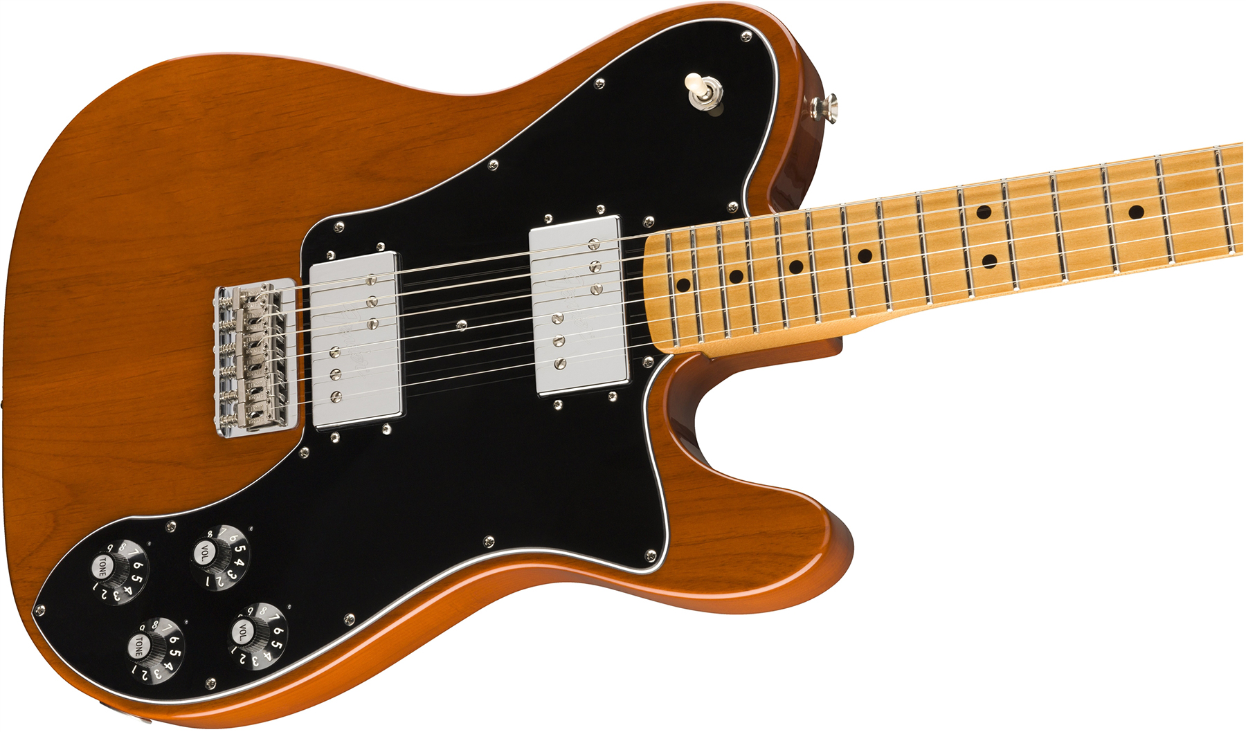 Fender Tele 70s Deluxe Vintera Vintage Mex Mn - Mocha - Guitare Électrique Forme Tel - Variation 2