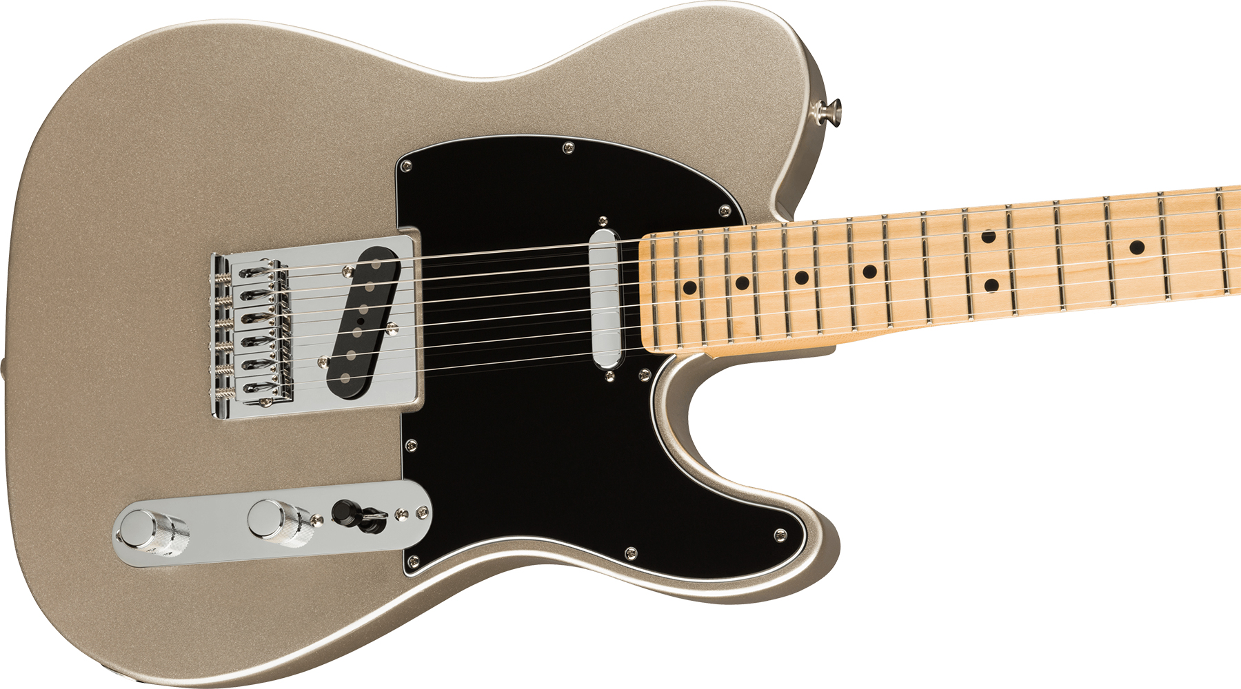 Fender Tele 75th Anniversary Ltd Mex Mn - Diamond Anniversary - Guitare Électrique Forme Str - Variation 2