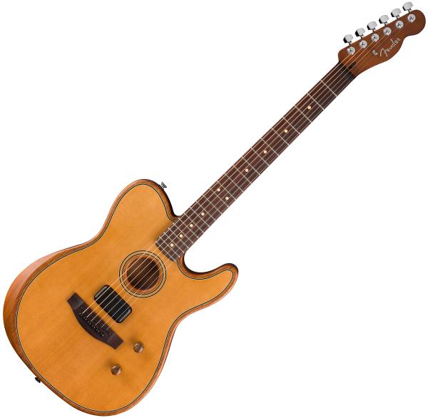 Fender Acoustasonic Standard Telecaster (RW) - aged natural