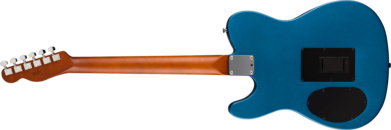 Fender Tele Acoustasonic Standard Ltd Ind Epicea Nyatoh Rw - Lake Placid Blue - Guitare Folk - Variation 2