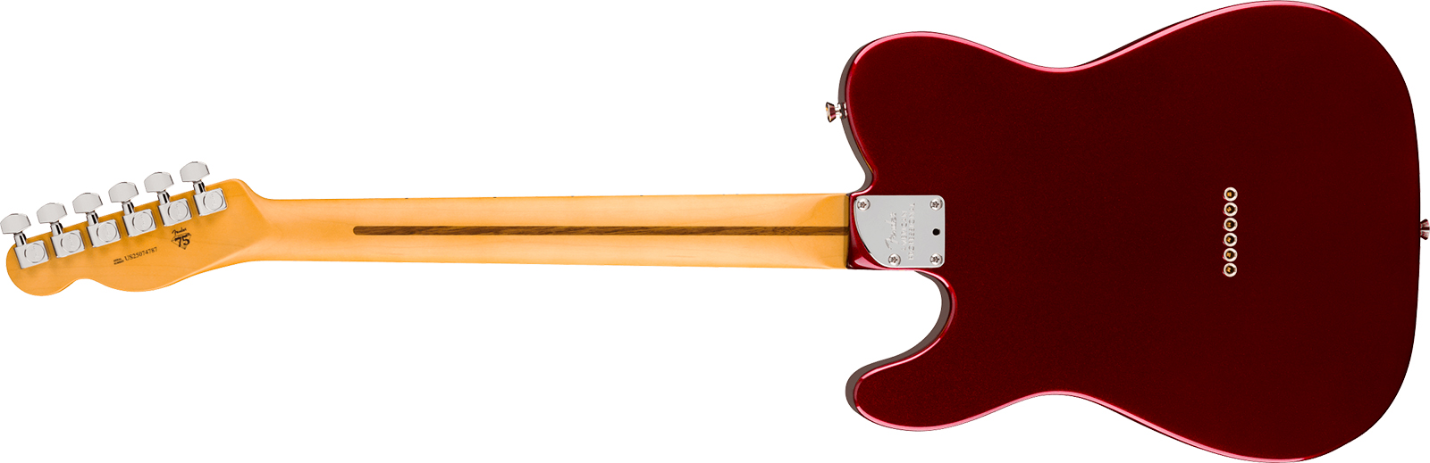 Fender Tele American Pro. Usa  2s Ht Mn - Oxblood - Guitare Électrique Forme Tel - Variation 1