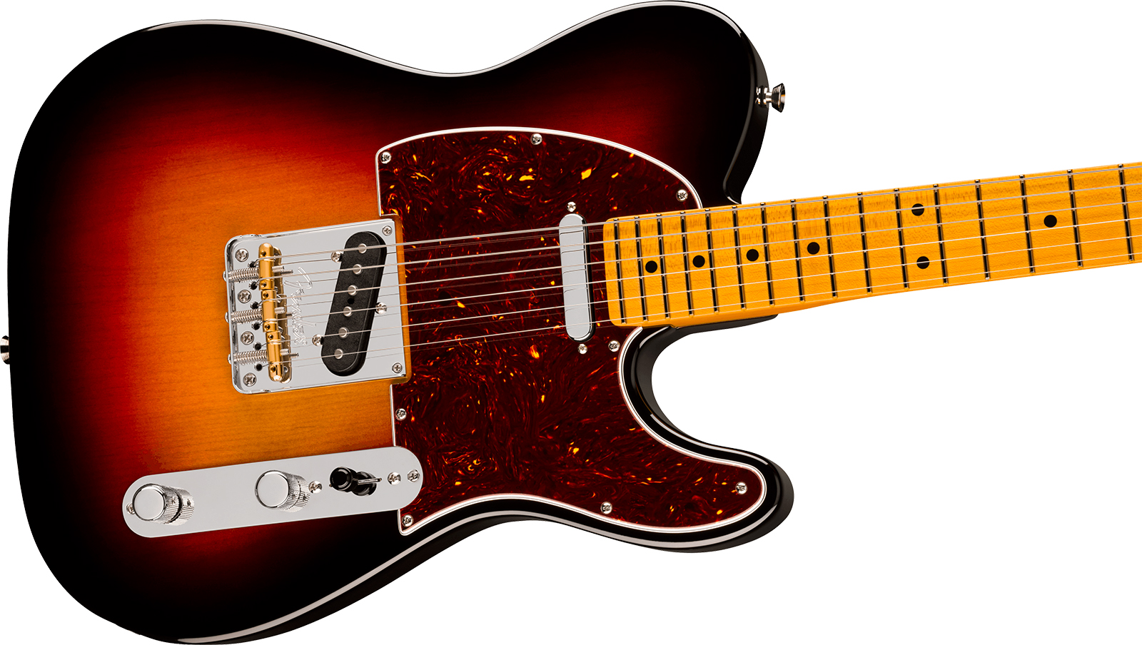 Fender Tele American Pro. Usa  2s Ht Mn - 3-color Sunburst - Guitare Électrique Forme Tel - Variation 2