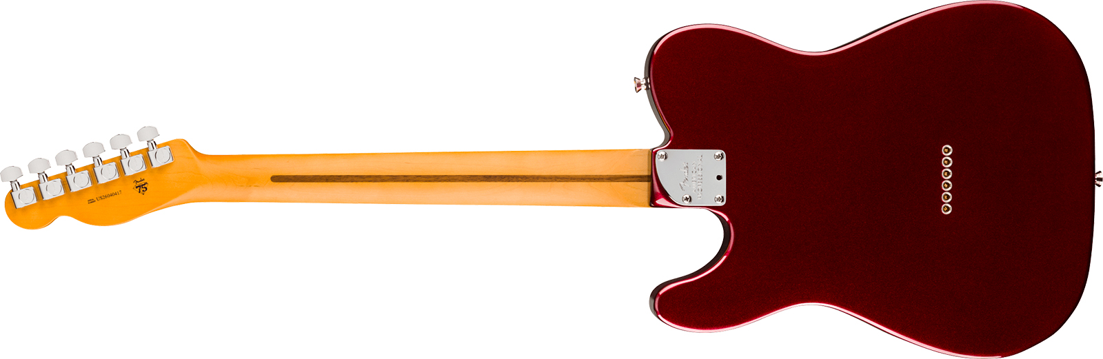 Fender Tele American Pro. Usa  2s Ht Rw - Oxblood - Guitare Électrique Forme Tel - Variation 1