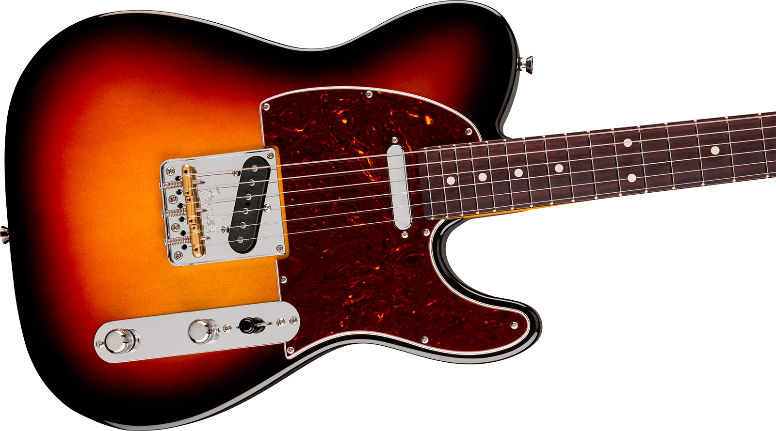 Fender Tele American Pro. Usa  2s Ht Rw - 3-color Sunburst - Guitare Électrique Forme Tel - Variation 2