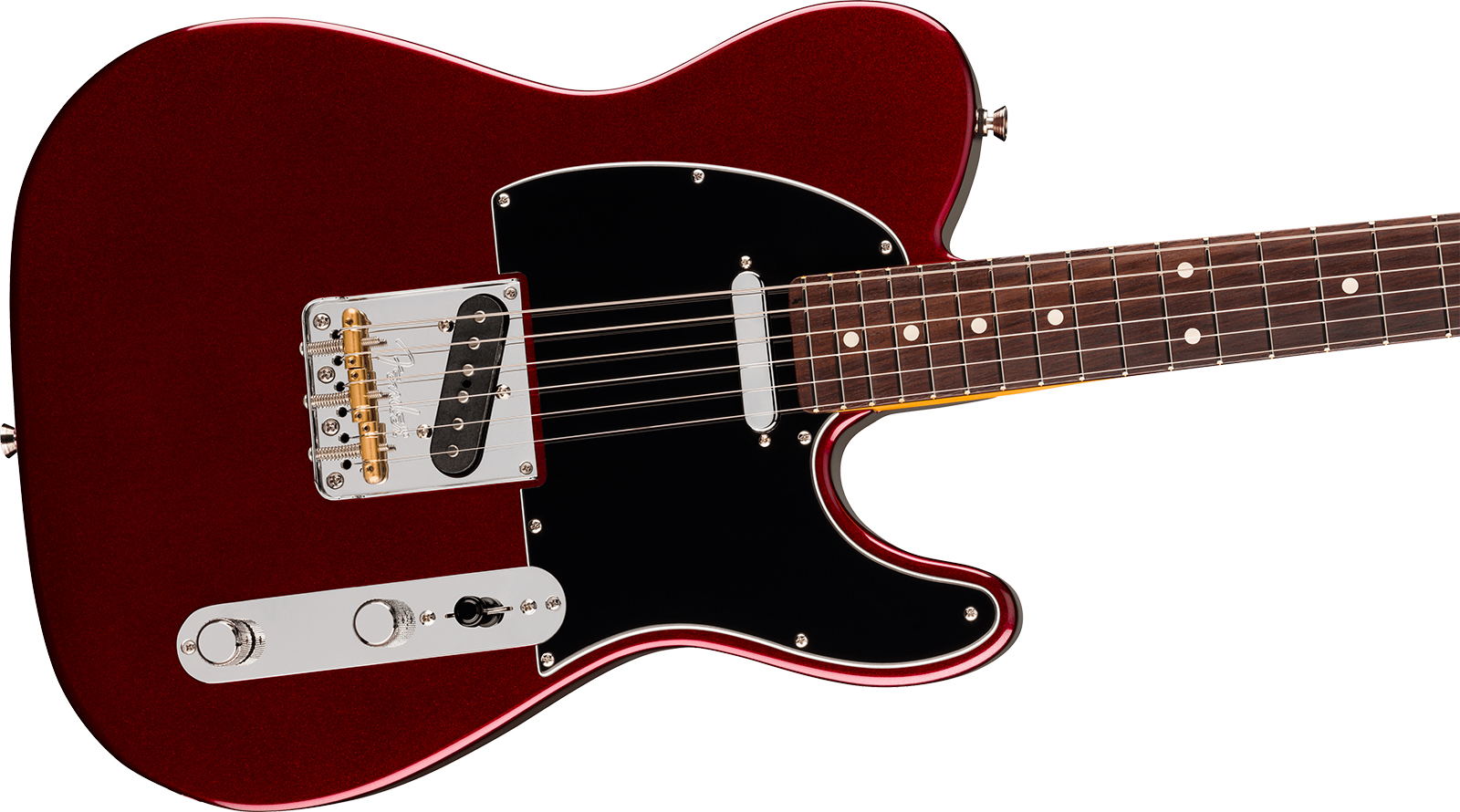 Fender Tele American Pro. Usa  2s Ht Rw - Oxblood - Guitare Électrique Forme Tel - Variation 2