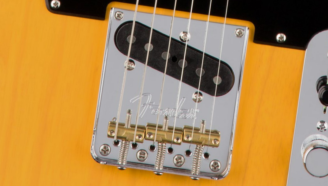Fender Tele American Professional 2s Usa Mn - Butterscotch Blonde - Guitare Électrique Forme Tel - Variation 1