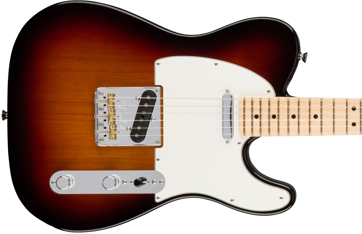 Fender Tele American Professional 2s Usa Mn - 3-color Sunburst - Guitare Électrique Forme Tel - Variation 1