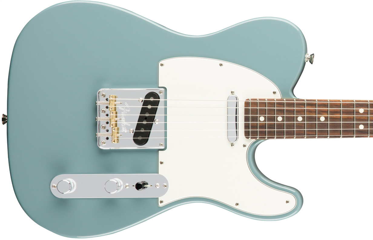 Fender Tele American Professional 2s Usa Rw - Sonic Grey - Guitare Électrique Forme Str - Variation 1