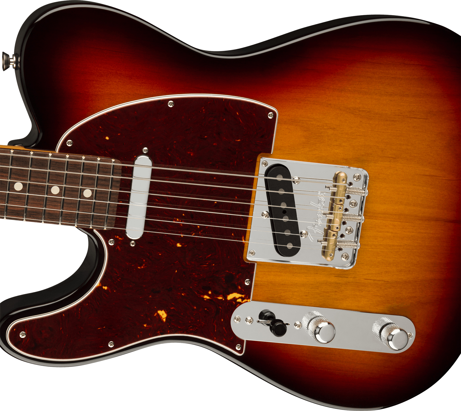Fender Tele American Professional Ii Lh Gaucher Usa Rw - 3-color Sunburst - Guitare Électrique Gaucher - Variation 2