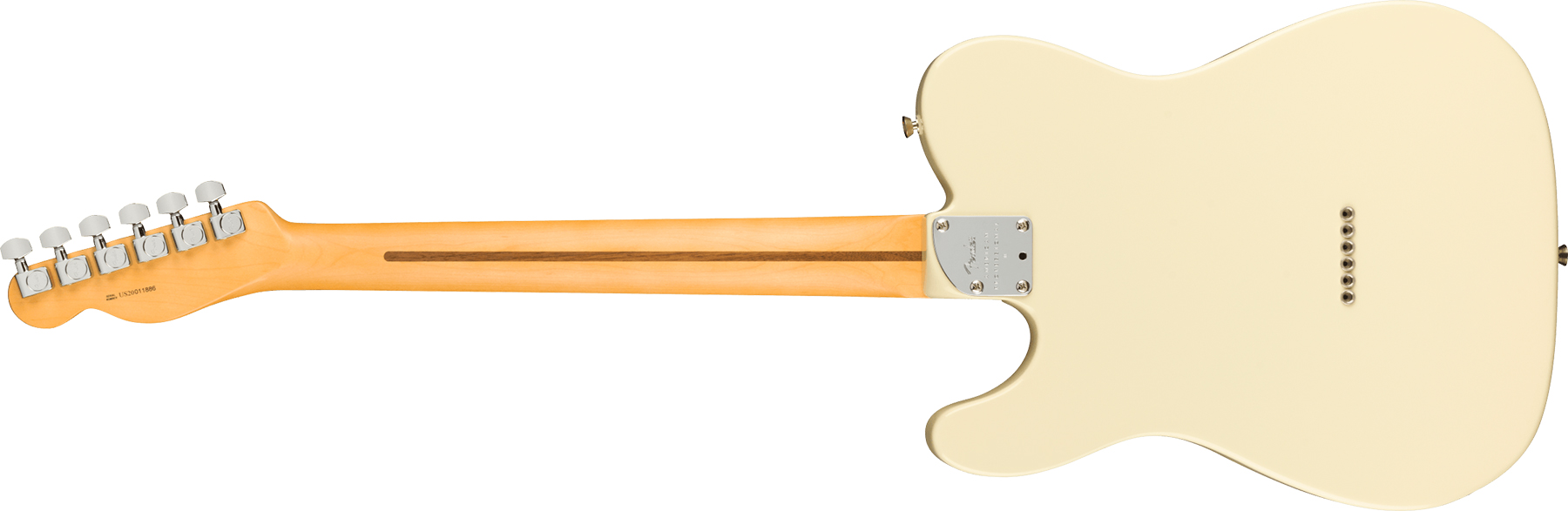 Fender Tele American Professional Ii Usa Rw - Olympic White - Guitare Électrique Forme Tel - Variation 1
