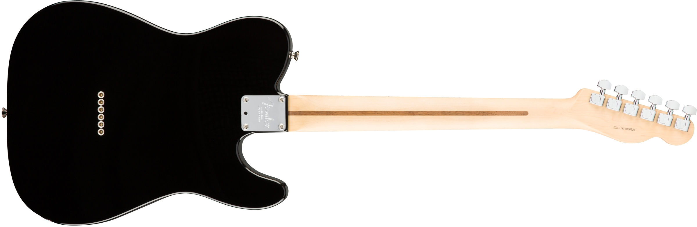 Fender Tele American Professional Lh Usa Gaucher 2s Mn - Black - Guitare Électrique Gaucher - Variation 1