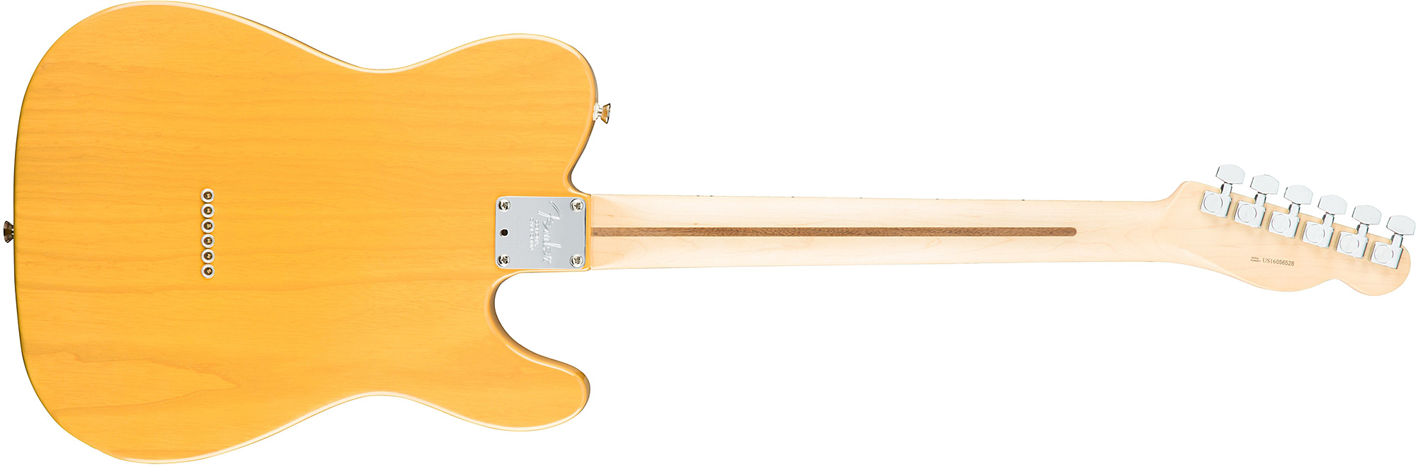 Fender Tele American Professional Lh Usa Gaucher 2s Mn - Butterscotch Blonde - Guitare Électrique Gaucher - Variation 1