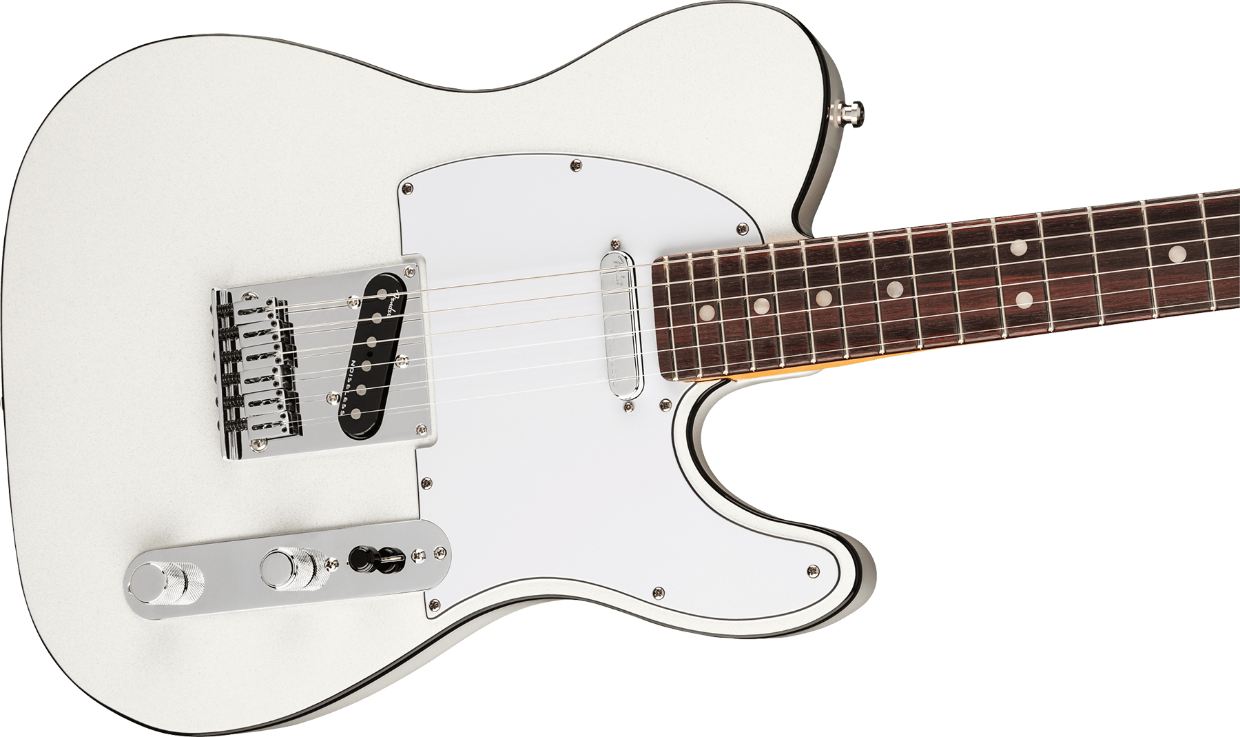 Fender Tele American Ultra 2019 Usa Rw - Arctic Pearl - Guitare Électrique Forme Tel - Variation 2