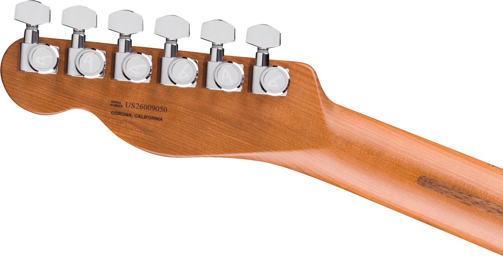 Fender Tele American Ultra Ii Ltd Usa 3s Custom Shop Ht Mn - Natural - Guitare Électrique Forme Tel - Variation 4