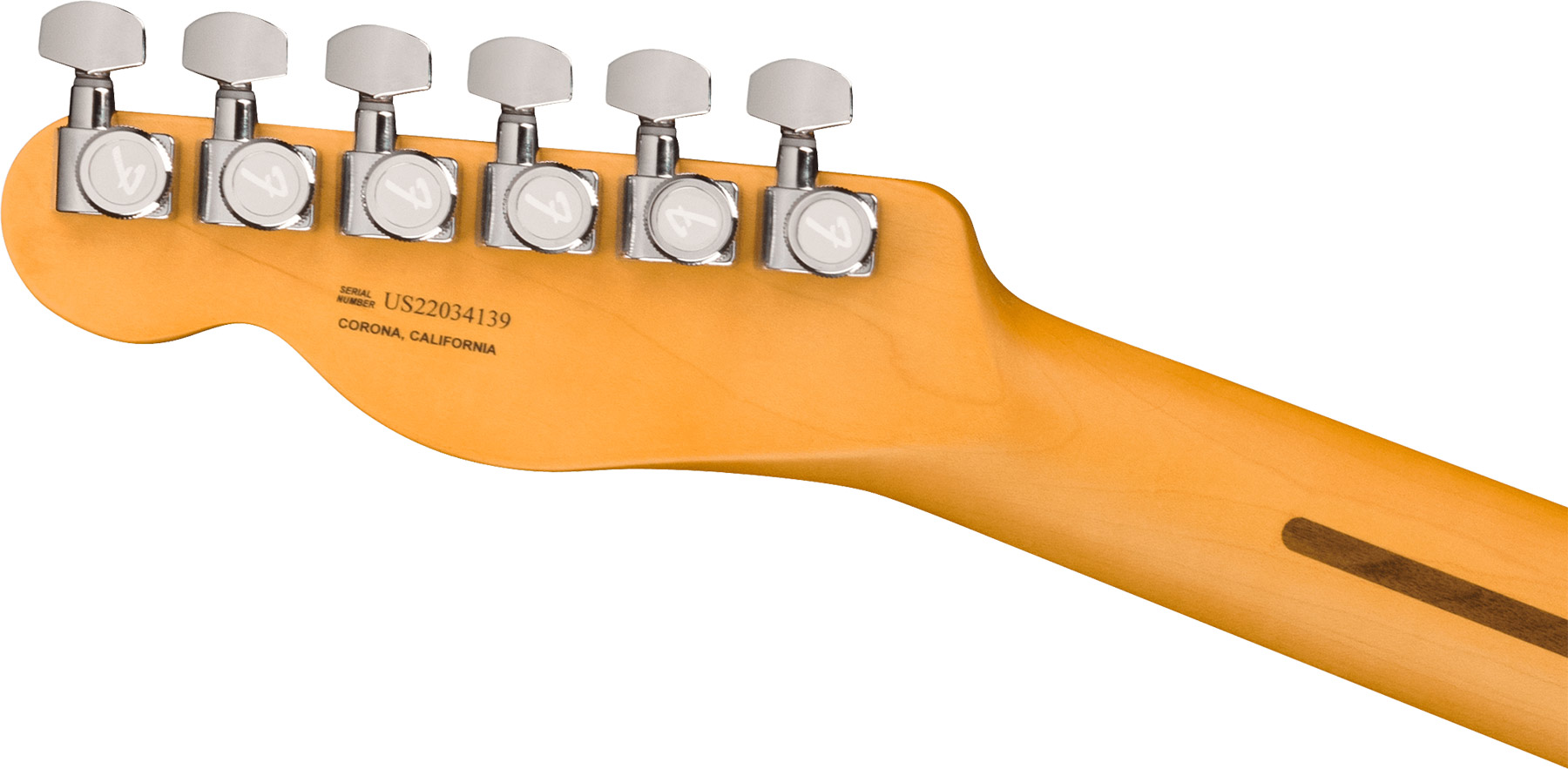 Fender Tele American Ultra Ltd Usa 2s Ht Eb - Tiger's Eye - Guitare Électrique Forme Tel - Variation 3