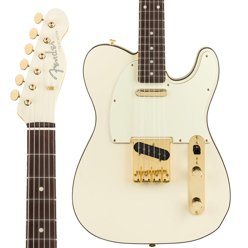 Fender Tele Daybreak Ltd 2019 Japon Gh Rw - Olympic White - Guitare Électrique Forme Tel - Variation 4
