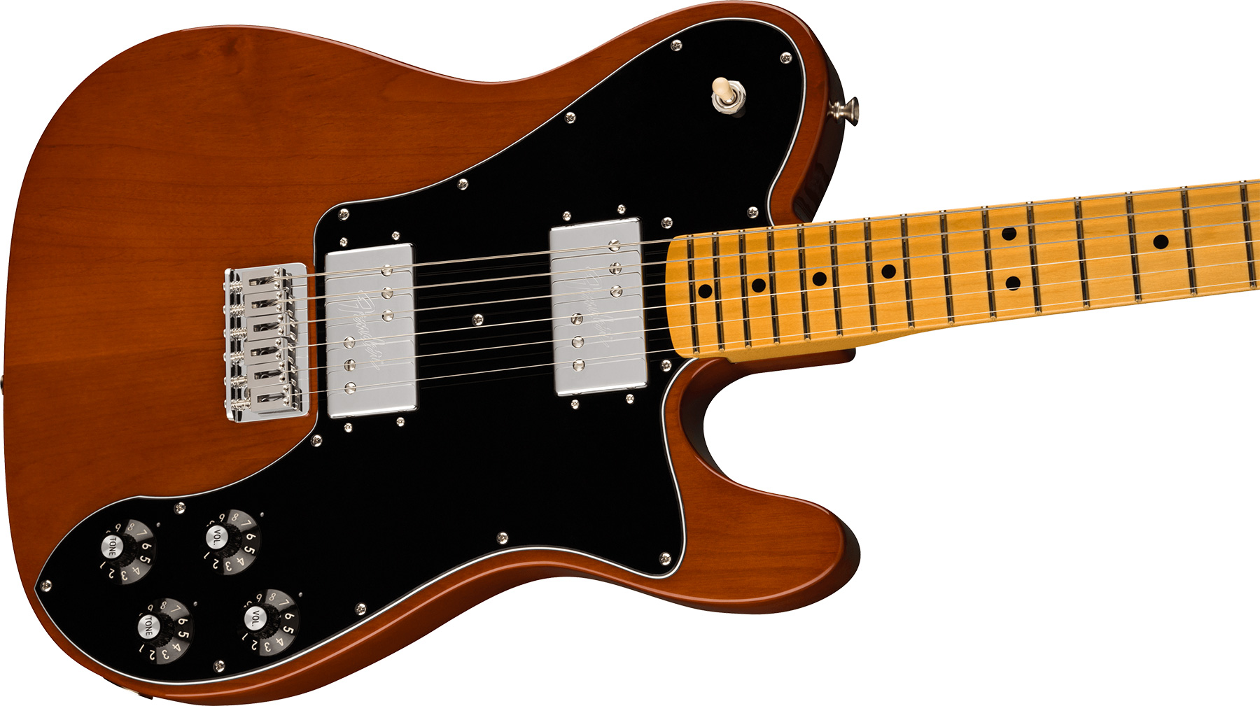 Fender Tele Deluxe 1975 American Vintage Ii Usa 2h Ht Mn - Mocha - Guitare Électrique Forme Tel - Variation 1