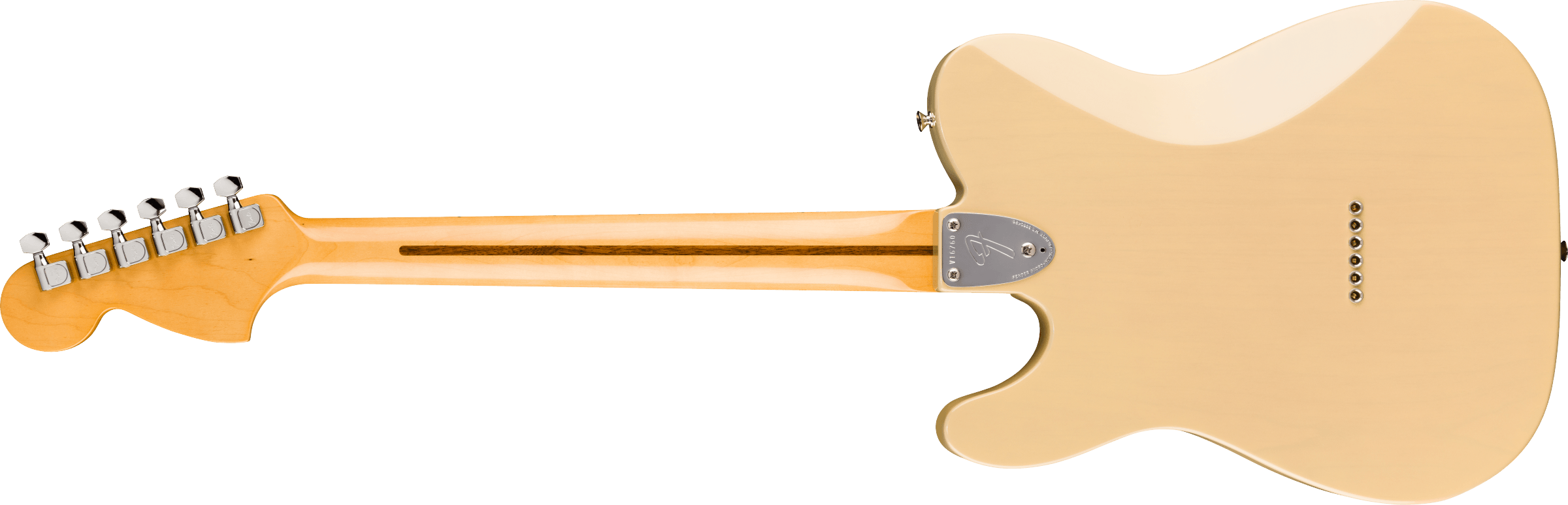 Fender Tele Deluxe 1975 American Vintage Ii Usa 2h Ht Mn - Vintage Blonde - Guitare Électrique Forme Tel - Variation 1