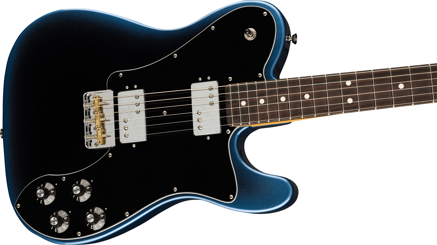 Fender Tele Deluxe American Professional Ii Usa Rw - Dark Night - Guitare Électrique Forme Tel - Variation 2