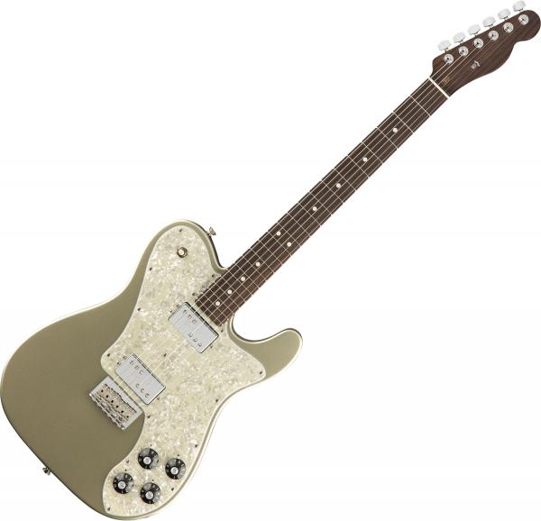Guitare électrique solid body Fender American Professional Telecaster Deluxe Rosewood Neck Ltd (USA, RW) - champagne