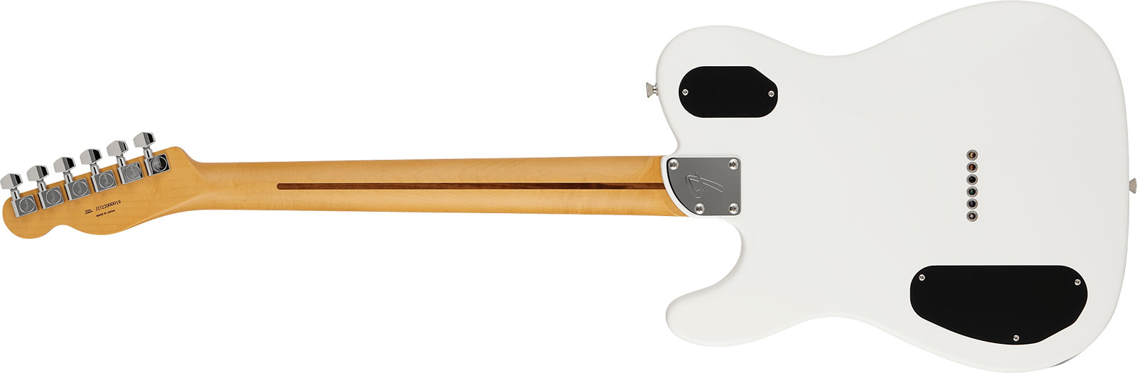 Fender Tele Elemental Mij Jap 2h Ht Rw - Nimbus White - Guitare Électrique Forme Tel - Variation 1