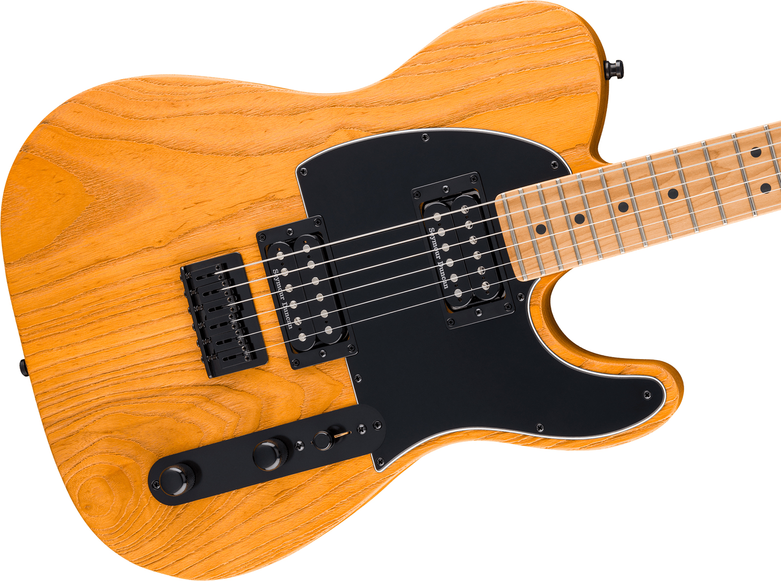 Fender Tele Hh American Professional Ii Usa 2h Seymour Duncan Ht Mn - Aged Natural - Guitare Électrique Forme Tel - Variation 2