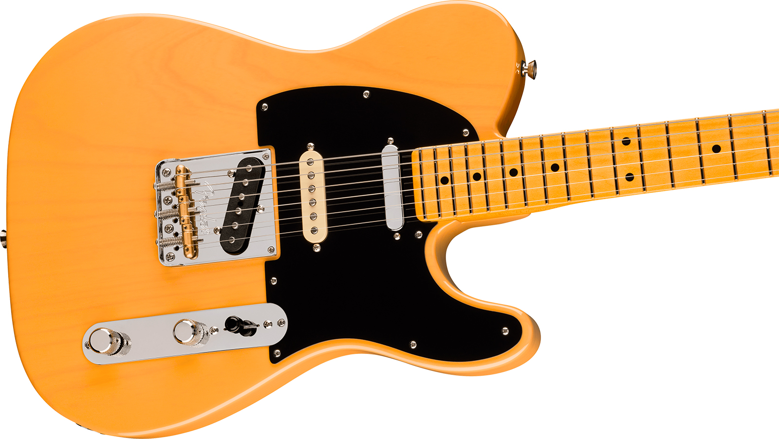 Fender Tele Hot Shot American Pro. Usa  2s Ht Mn - Butterscotch Blonde - Guitare Électrique Forme Tel - Variation 2