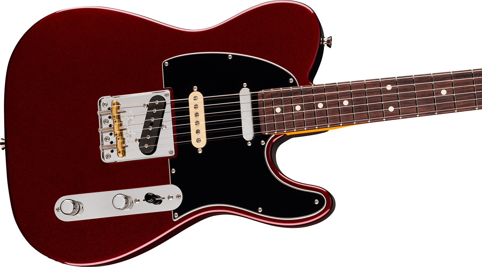 Fender Tele Hot Shot American Pro. Usa  2s Ht Rw - Oxblood - Guitare Électrique Forme Tel - Variation 2