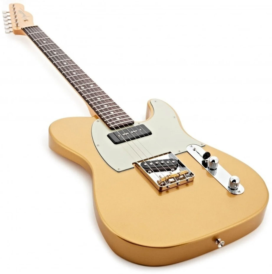 Fender Tele Hybrid Ii 90 Mij Jap S/p90 Ht Rw - Mystic Aztec Gold - Guitare Électrique Forme Tel - Variation 2