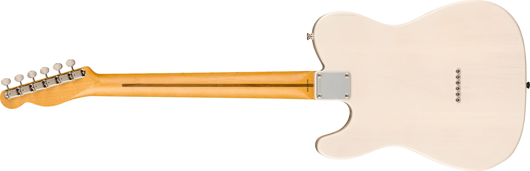 Fender Tele '50s Jv Modified Jap 2s Ht Mn - White Blonde - Guitare Électrique Forme Tel - Variation 1