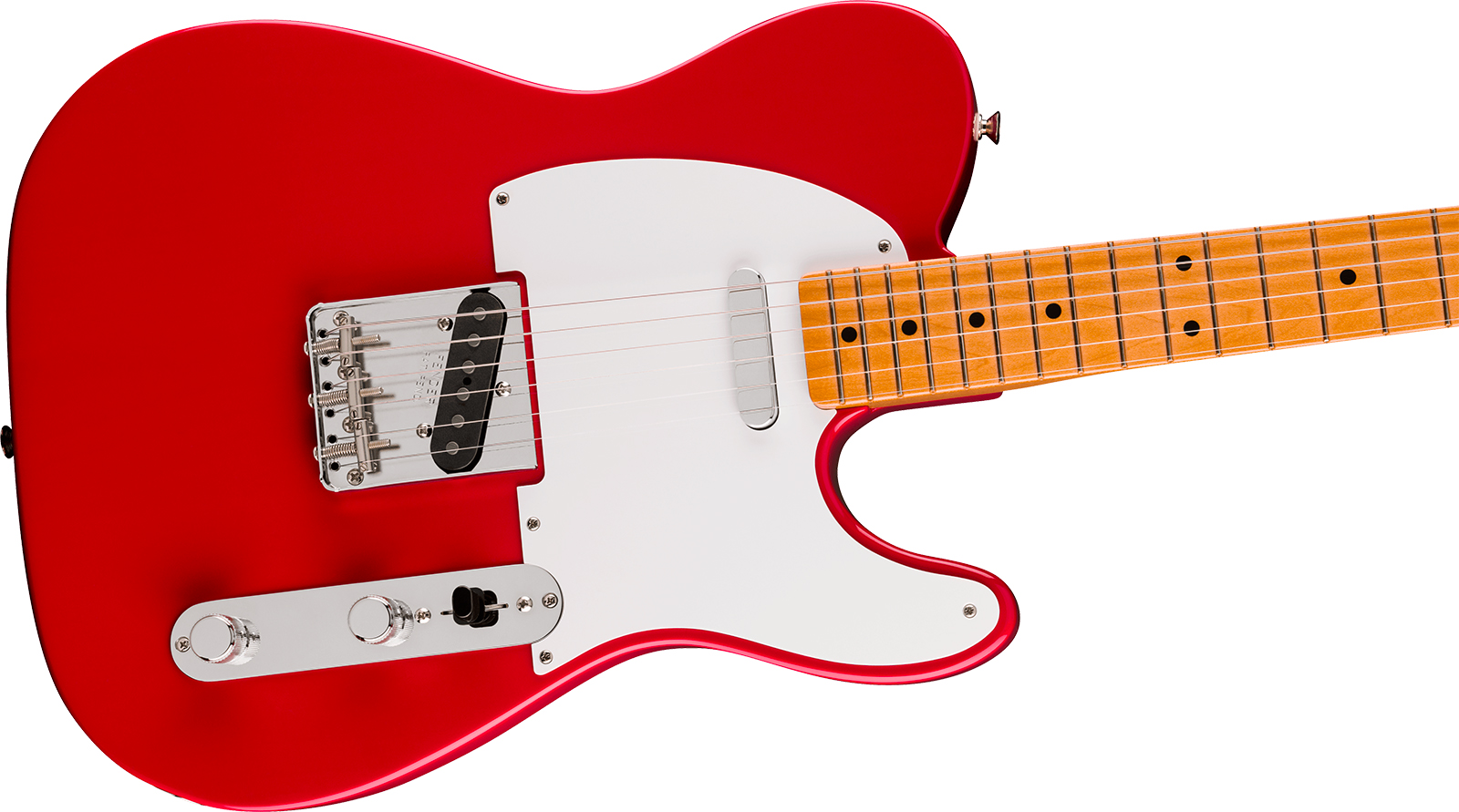 Fender Tele Late 50s Vintera 3 Mex 2s Ht Mn - Dakota Red - Guitare Électrique Forme Tel - Variation 2
