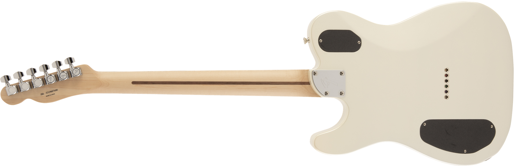 Fender Tele Modern Hh Jap 2h Ht Rw - Olympic Pearl - Guitare Électrique Forme Tel - Variation 1