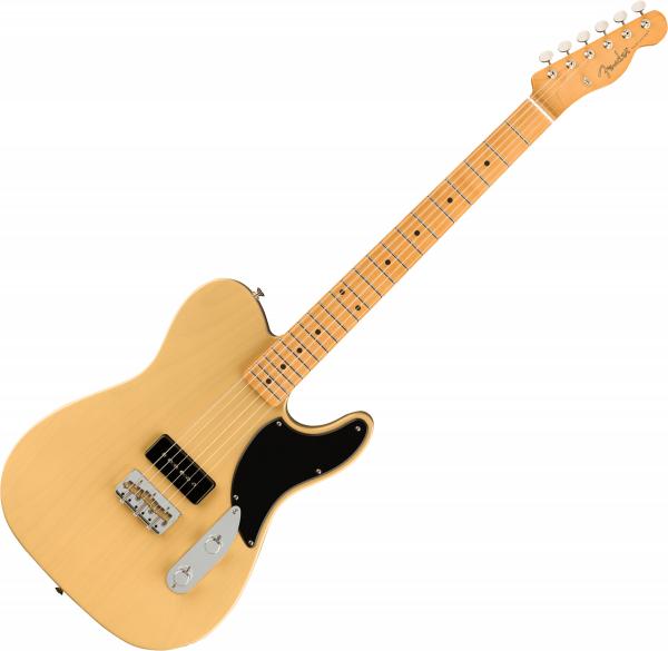 Guitare électrique solid body Fender Noventa Telecaster (MEX, MN) - vintage blonde