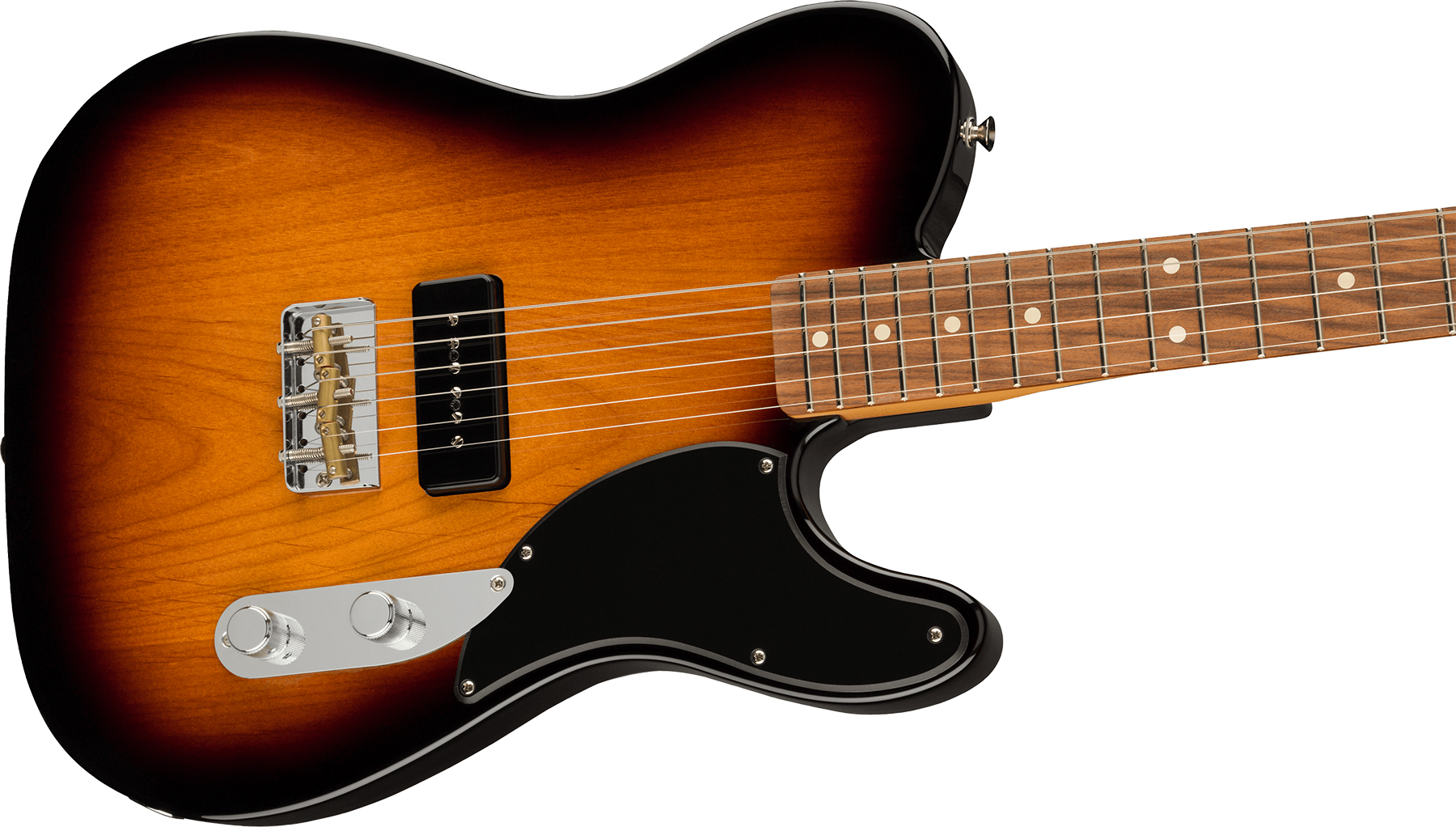 Fender Tele Noventa Mex Pf +housse - 2-color Sunburst - Guitare Électrique Forme Tel - Variation 2