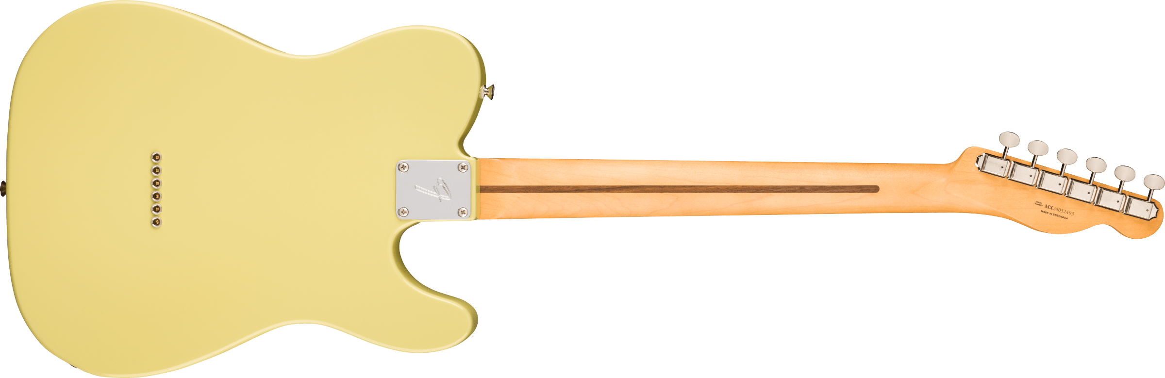 Fender Tele Player Ii Lh Mex Aulne Gaucher 2s Ht Mn - Hialeah Yellow - Guitare Électrique Forme Tel - Variation 1