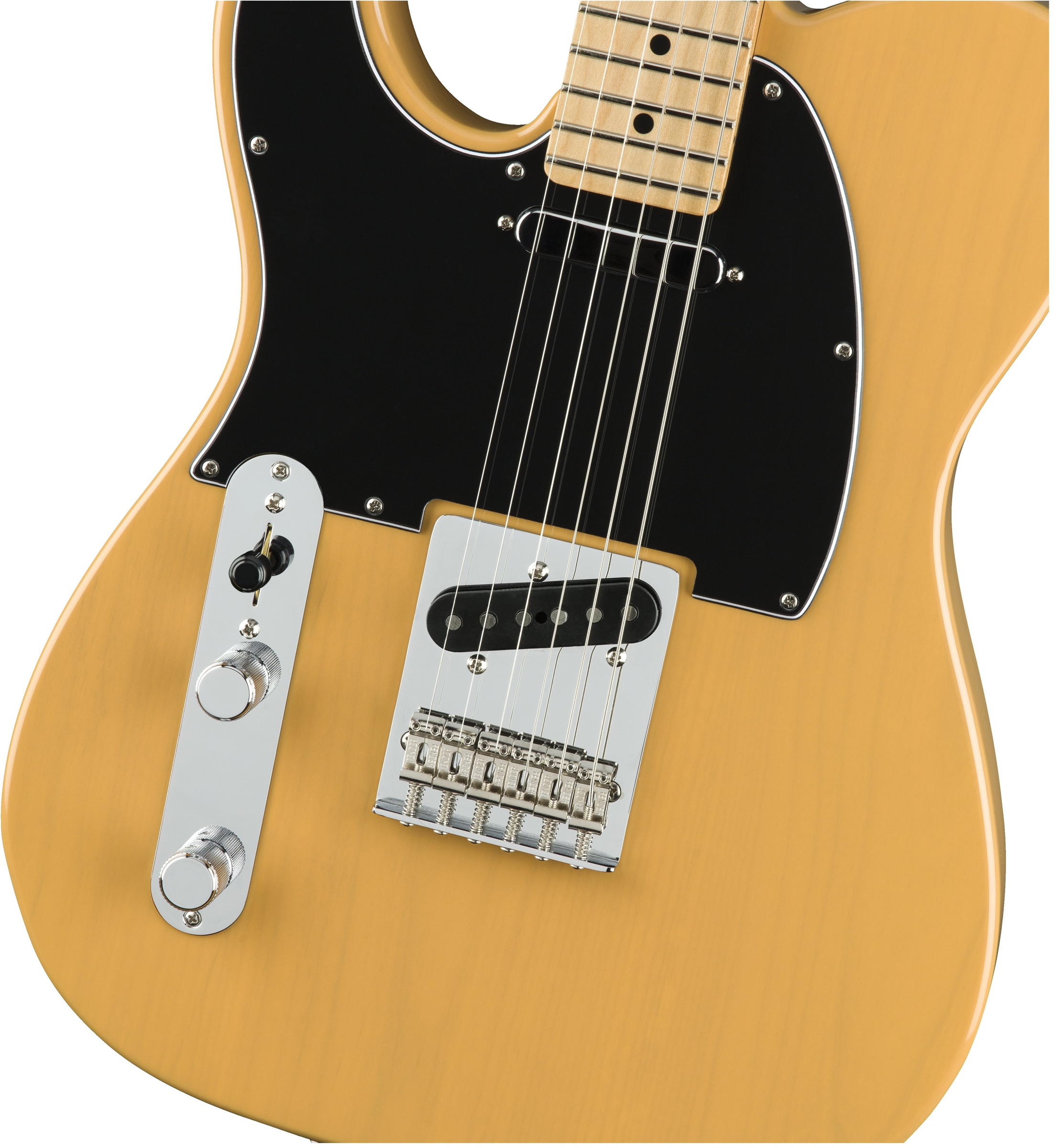 Fender Tele Player Lh Gaucher Mex 2s Mn - Butterscotch Blonde - Guitare Électrique Gaucher - Variation 2