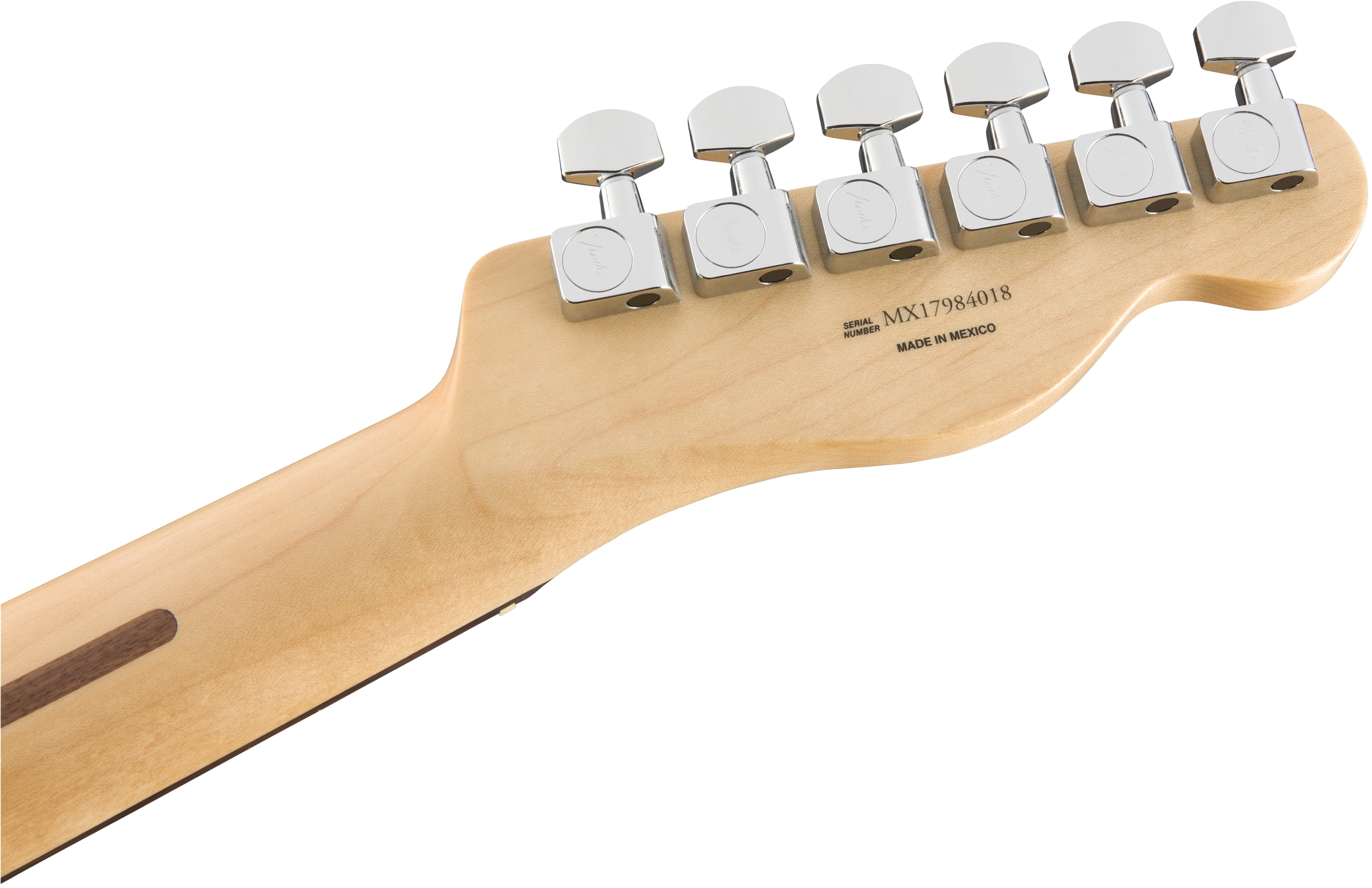 Fender Tele Player Lh Gaucher Mex Ss Pf - Polar White - Guitare Électrique Gaucher - Variation 5