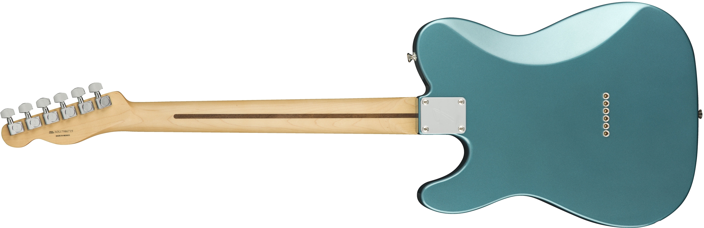Fender Tele Player Mex Hh Mn - Tidepool - Guitare Électrique Forme Tel - Variation 1