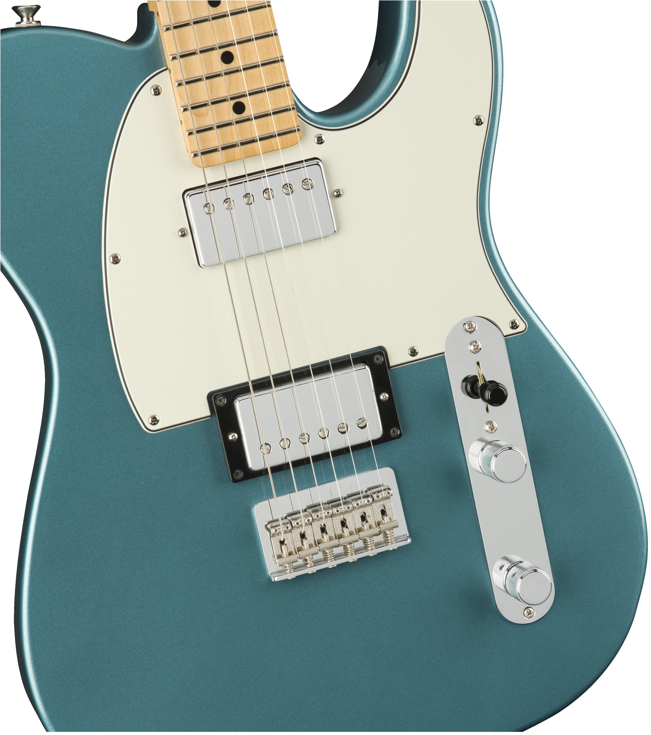 Fender Tele Player Mex Hh Mn - Tidepool - Guitare Électrique Forme Tel - Variation 2