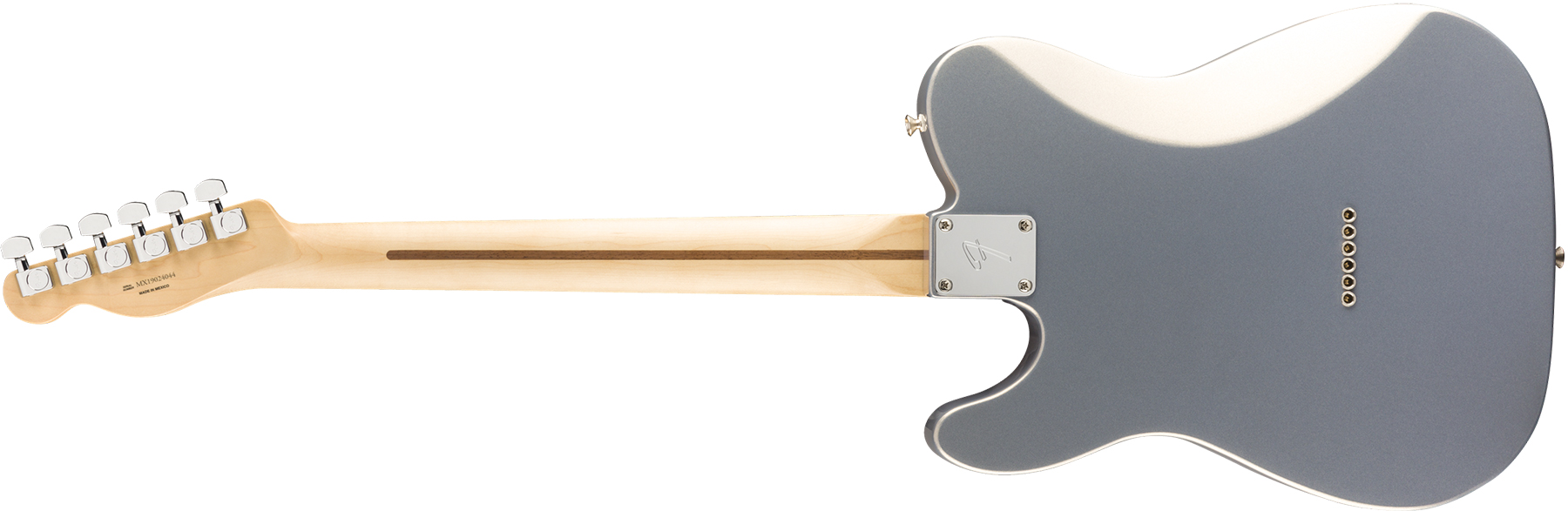 Fender Tele Player Mex Hh Pf - Silver - Guitare Électrique Forme Tel - Variation 1