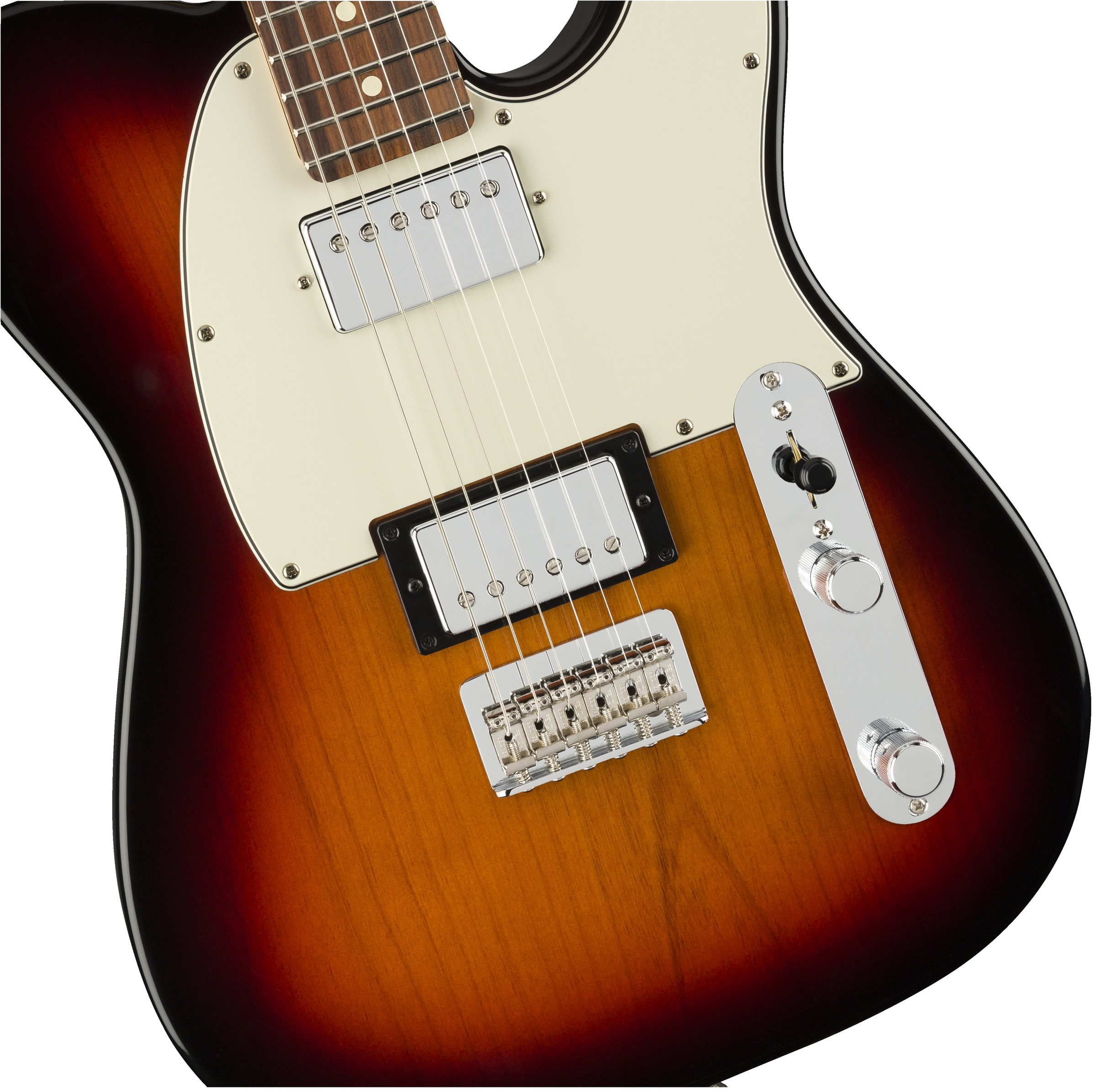 Fender Tele Player Mex Hh Pf - 3-color Sunburst - Guitare Électrique Forme Tel - Variation 2